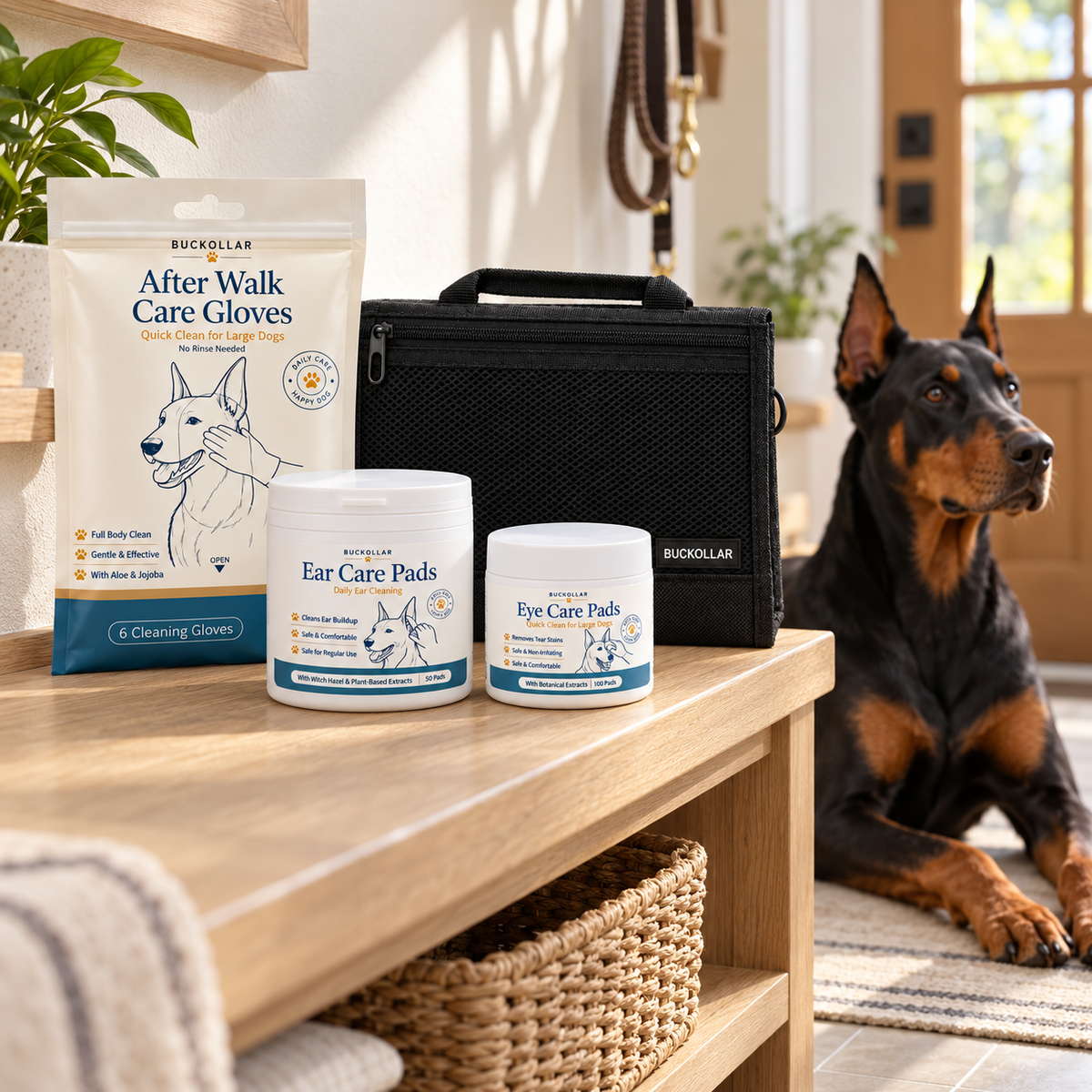 Everyday Dog Care Bundle — Eyes, Ears & After-Walk Cleanup