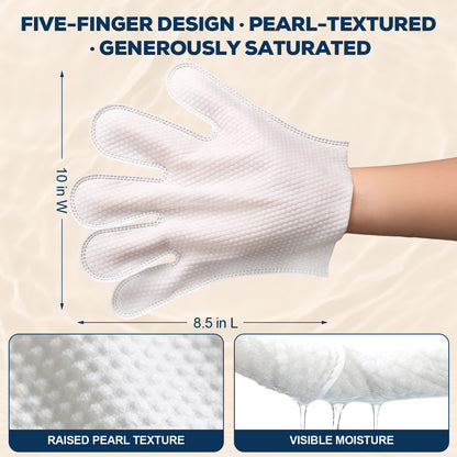 After-Walk Pet Cleaning Gloves — 36 Gloves · 6 Packs