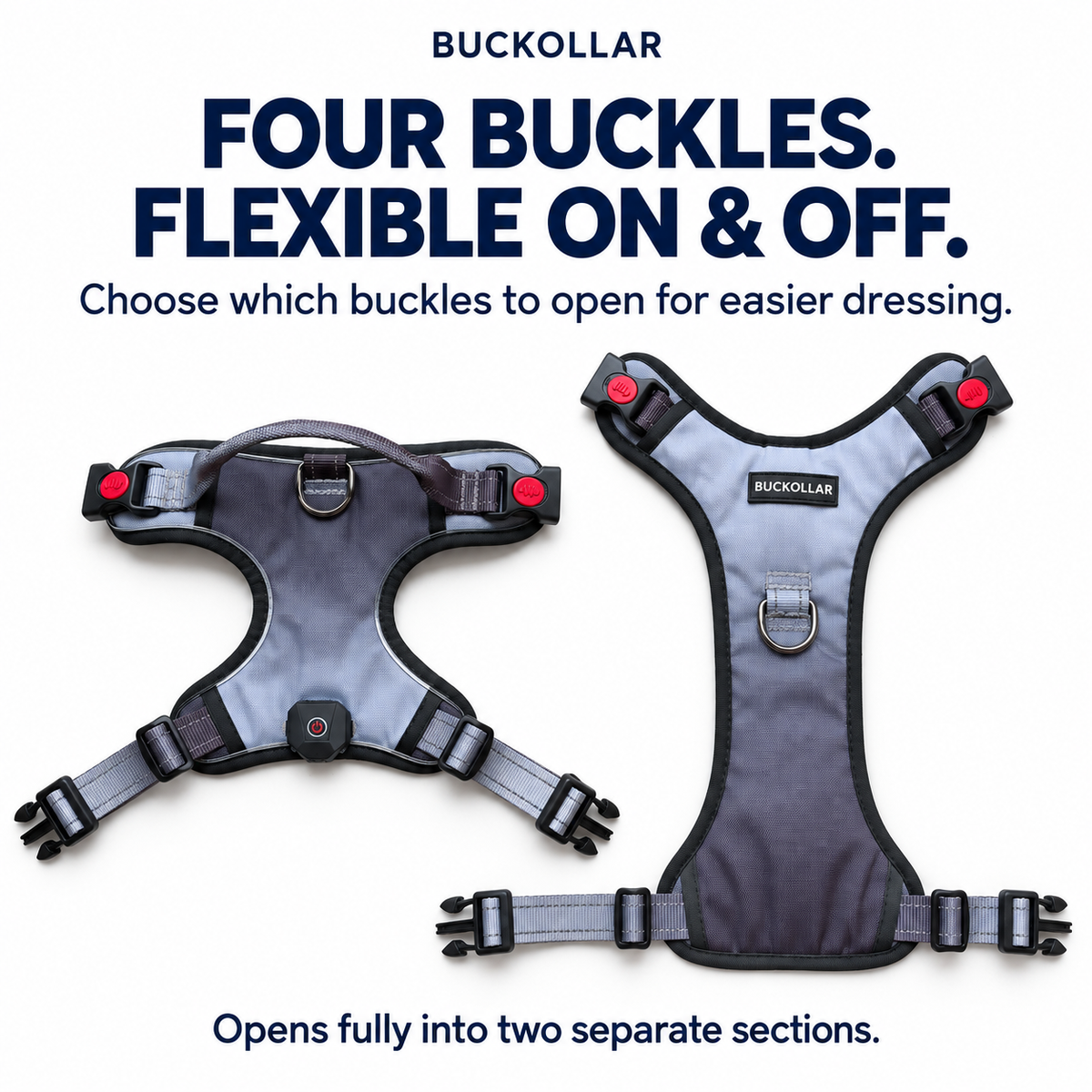 BUCKOLLAR LED Dog Harness
