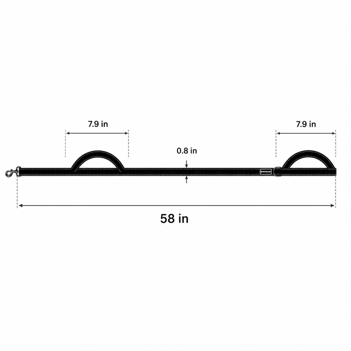 Dual-Handle Dog Leash