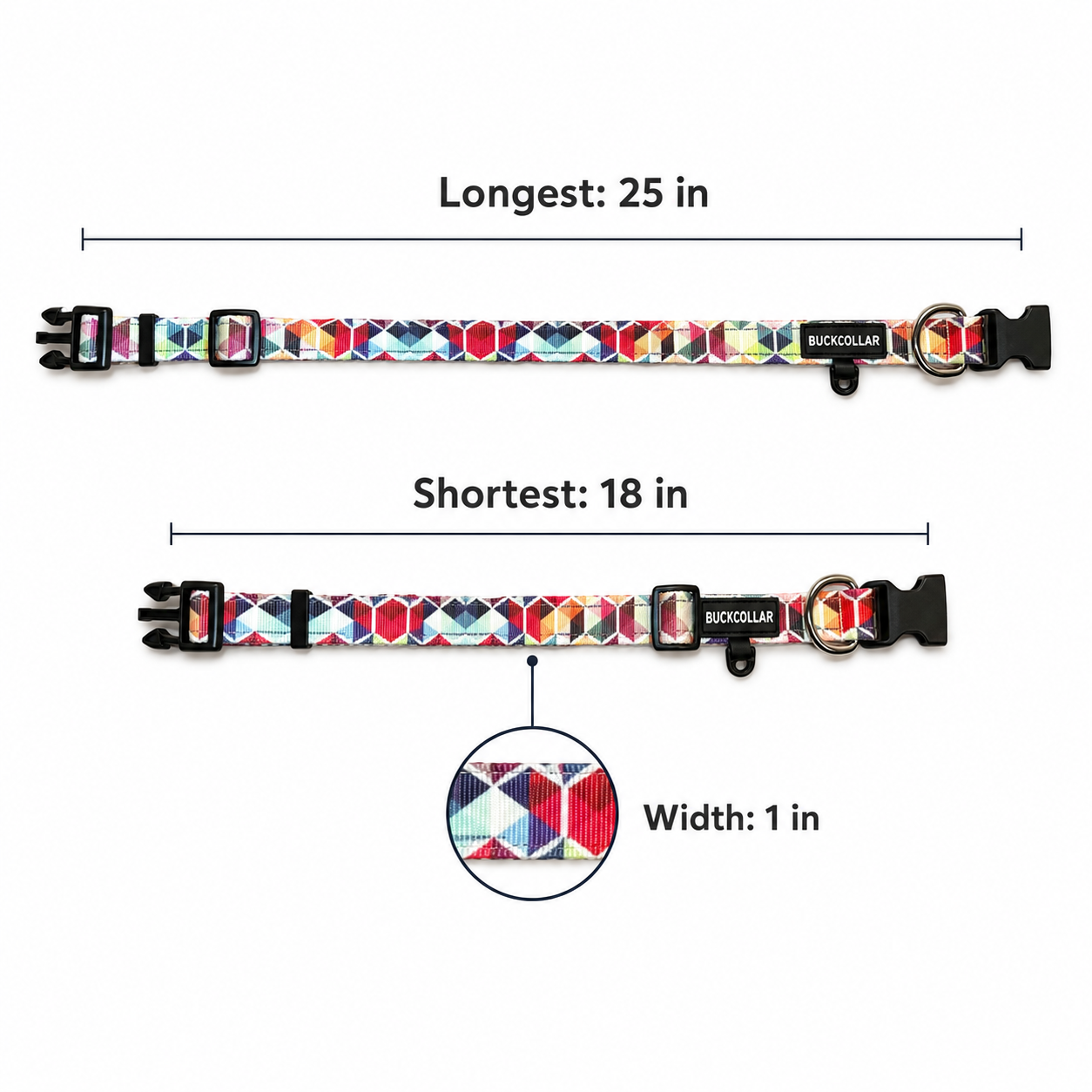 Everyday Pattern Dog Collar