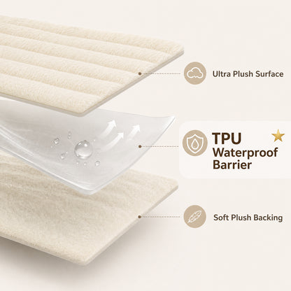 Waterproof Pet Blanket – Winter White