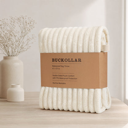 Waterproof Pet Blanket – Winter White