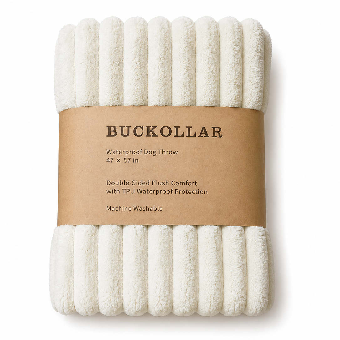 Waterproof Pet Blanket – Winter White