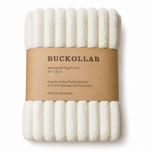 Waterproof Pet Blanket – Winter White
