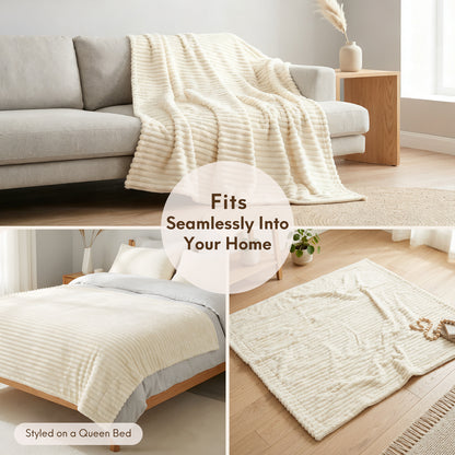 Waterproof Pet Blanket – Winter White